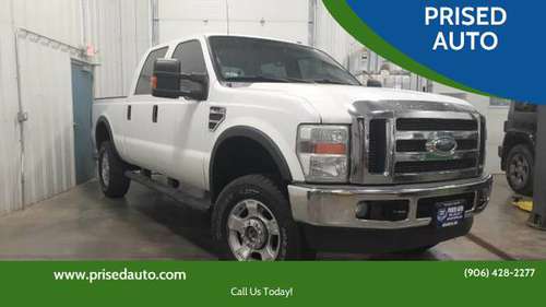 2010 FORD F-250 SUPER DUTY XLT CREW DIESEL PICKUP, CLEAN - SEE PICS... for sale in Gladstone, MI