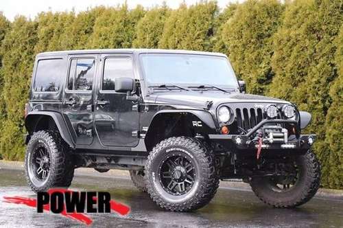 2011 Jeep Wrangler Unlimited 4x4 4WD SUV Sahara Convertible - cars & for sale in Sublimity, OR