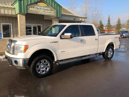 2012 Ford F-150 F150 Crew Cab 4x4 Lariat Rust Free Out of state for sale in Forest Lake, MN