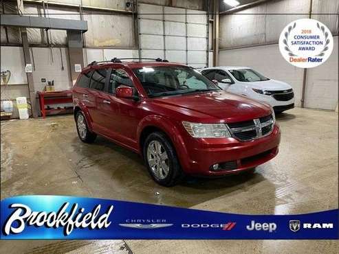 2010 Dodge Journey R/T suv Red Monthly Payment of for sale in Benton Harbor, MI