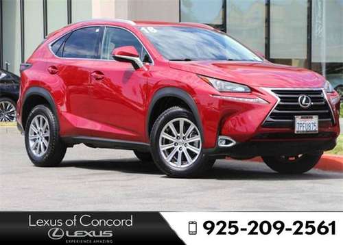 2016 Lexus NX 200t Monthly payment of for sale in Concord, CA