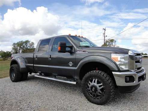 2016 FORD F350 SUPER DUTY LARIAT, Gray APPLY ONLINE-> BROOKBANKAUTO.CO for sale in Summerfield, TN