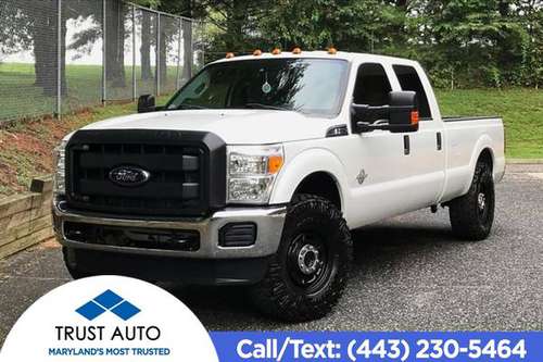 2012 Ford Super Duty F-250 Crew Cab Pickup Truck 8FTLong Turbo Diesel for sale in Sykesville, MD