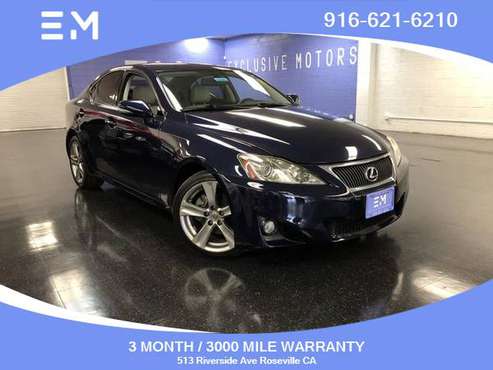 Lexus IS - BAD CREDIT BANKRUPTCY REPO SSI RETIRED APPROVED for sale in Roseville, CA