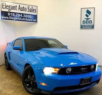 2012 Ford Mustang GT PREMIUM * MANUAL TRANSMISSION * WARRANTY for sale in Rancho Cordova, CA
