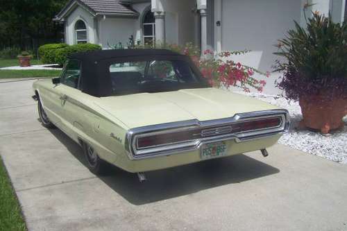 1966 FORD THUNDERBIRD CONVERTIBLE - cars & trucks - by owner -... for sale in Spring Hill FL. 34608, FL