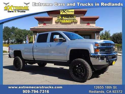 2015 CHEVY SILVERADO 3500 LTZ ......4X4 LIFTED ........ONLY $599 PER M for sale in Redlands, CA
