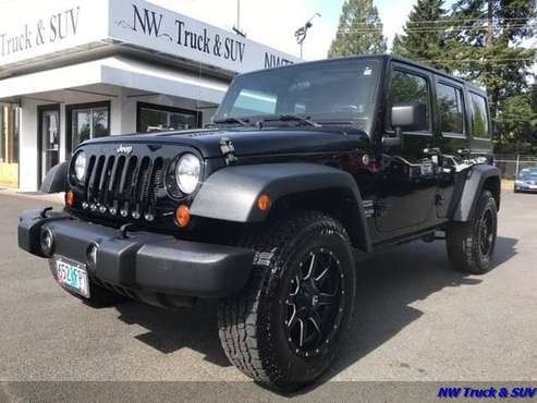 2012 Jeep Wrangler Unlimited 4X4 Sport 1-Owner Local SUV Hard Top A for sale in Milwaukee, OR