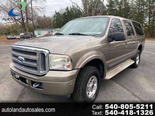 2005 Ford Excursion Limited 6.8L 4WD - cars & trucks - by dealer -... for sale in Spotsylvania Courthouse, VA