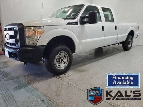 2015 Ford F-250 Super Duty XL 4x4 4dr Crew Cab 8 ft LB Pickup for sale in Wadena, ND