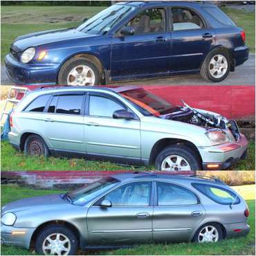 Lot of 3 Cars For Parts or Scrap - BIN or Make an Offer - cars &... for sale in Johnstown, NY