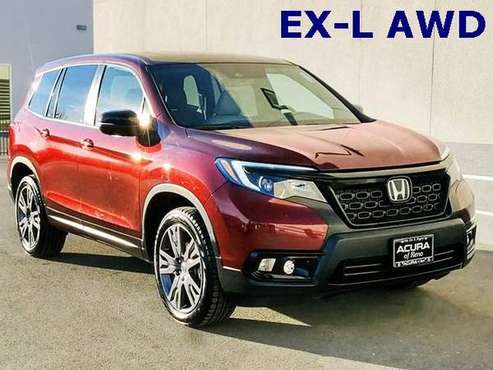2019 Honda Passport AWD All Wheel Drive EX-L SUV for sale in Reno, NV