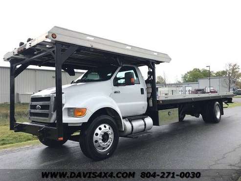2012 Ford F750 Four Car Hauler Rollback Tow Truck for sale in AL