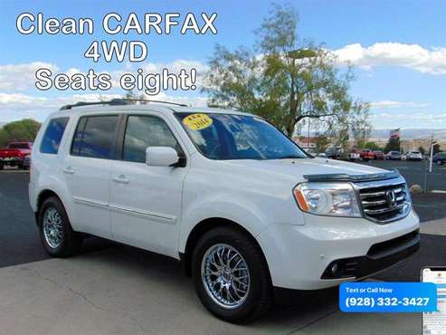2014 Honda Pilot Touring - Call/Text - - by dealer for sale in Cottonwood, AZ