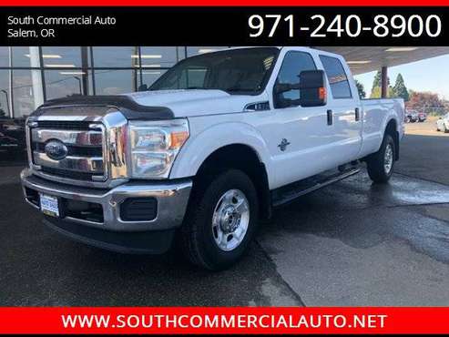 2014 FORD F-350 CREW CAB LONG BED POWERSTROKE DIESEL 4X4!! for sale in Salem, OR