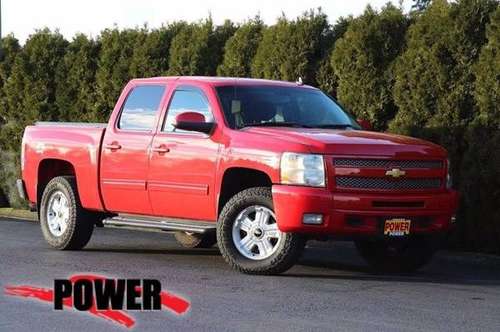 2011 Chevrolet Silverado 1500 4x4 4WD Chevy Truck LT Crew Cab - cars for sale in Sublimity, OR