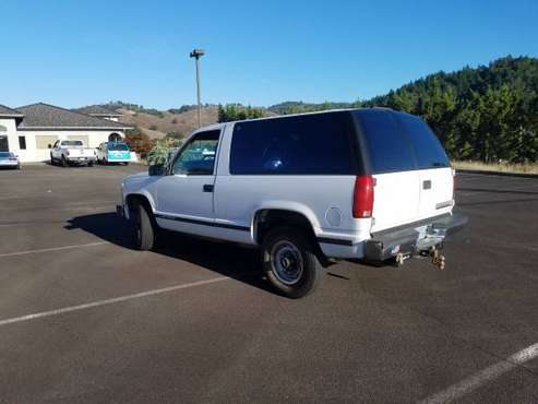 1999 CHEVY TAHOE for sale in Winchester, OR
