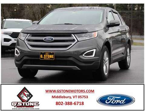 2017 FORD EDGE SEL CERTIFIED PRE-OWNED! - - by dealer for sale in Middlebury, VT
