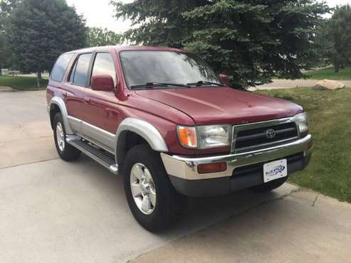 1996 TOYOTA 4RUNNER LIMITED 4WD 4x4 4-Runner V6 LTD Auto SUV 95mo_0dn for sale in Frederick, CO