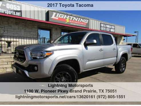 2017 Toyota Tacoma SR5 Double Cab 5' Bed V6 4x2 AT Financing... for sale in Grand Prairie, TX