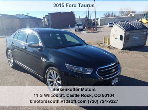 2015 Ford Taurus Limited In House Financing For Those Who Qualify -... for sale in Castle Rock, CO