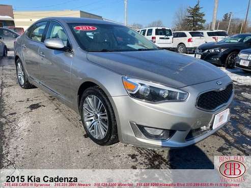 2015 KIA CADENZA! TOUCHSCREEN! HEATED LEATHER! BACKUP CAM! - cars for sale in N SYRACUSE, NY