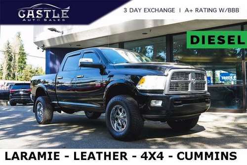 2012 Ram 3500 Diesel 4x4 4WD Dodge Laramie Truck for sale in Lynnwood, MT
