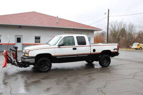 2003 Chevy Silverado w/plow - cars & trucks - by owner - vehicle... for sale in Fulton, NY