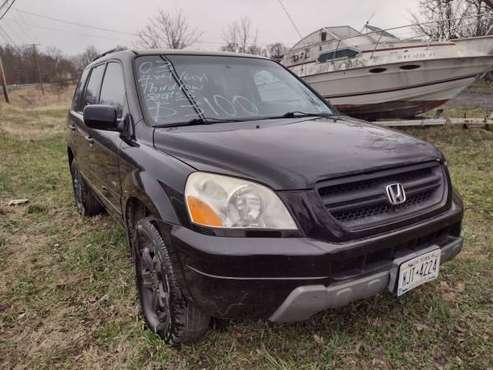 03 honda pilot 4wd 6cyl with 3rd row - - by dealer for sale in Pine Bush, NY