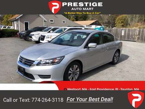 2013 Honda Accord Sdn LX hatchback Silver - cars & trucks - by... for sale in Westport , MA