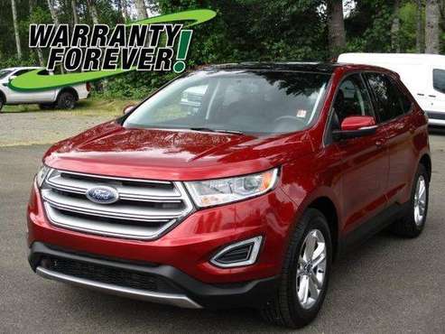 2015 *Ford* *Edge* suv Ruby Red Metallic Tinted Clearcoat for sale in Shelton, WA