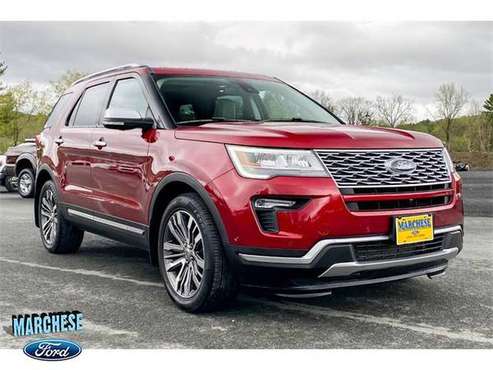 2018 Ford Explorer Platinum AWD 4dr SUV - SUV - - by for sale in New Lebanon, NY