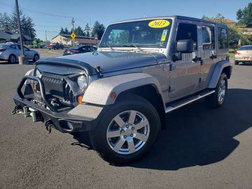 2013 JEEP WRANGLER UNLIMITED SAHARA for sale in Warrenton, OR