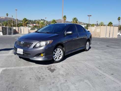 2009 TOYOTA COROLLA S TYPE NICE SPORT CAR EXCELLENT CONDITION GOOD DEA for sale in HOLLIWOOD, CA