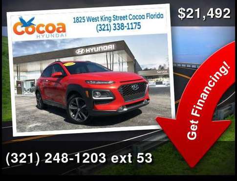 2019 Hyundai Kona Limited - - by dealer - vehicle for sale in Cocoa, FL