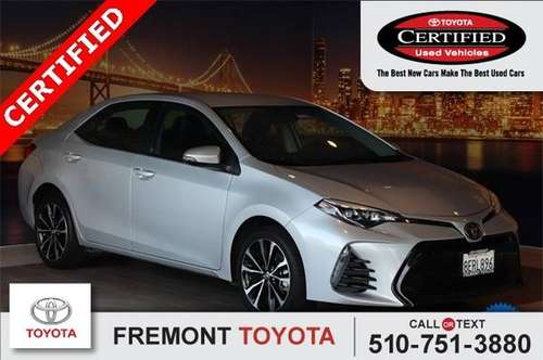2018 Toyota Corolla SE - - by dealer - vehicle for sale in Fremont, CA