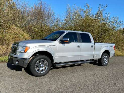 2010 Ford F-150 F150 F 150 Lariat 4x4 4dr SuperCrew Styleside 5.5... for sale in Olympia, WA