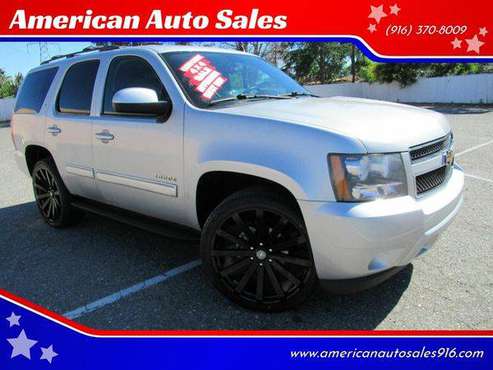 2011 Chevrolet Chevy Tahoe LT 4x4 4dr SUV - FREE CARFAX ON EVERY... for sale in Sacramento , CA