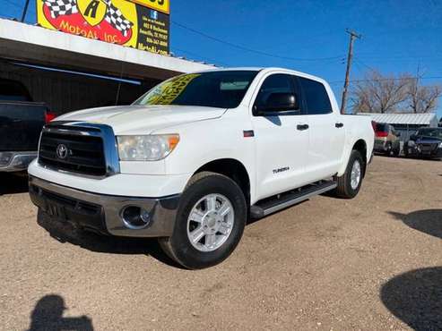 2011 TOYOTA TUNDRA CREWMAX SR5 - cars & trucks - by dealer - vehicle... for sale in Amarillo, TX
