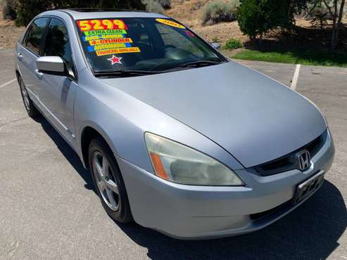 2003 Honda Accord EX- LEATHER, SUNROOF, 123k MILES, GAS SAVER & MORE!! for sale in Sparks, NV