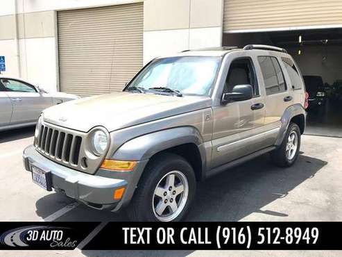 2006 Jeep Liberty Sport 4dr SUV 4WD w/ Front Side Curtain Airbags... for sale in Rocklin, CA