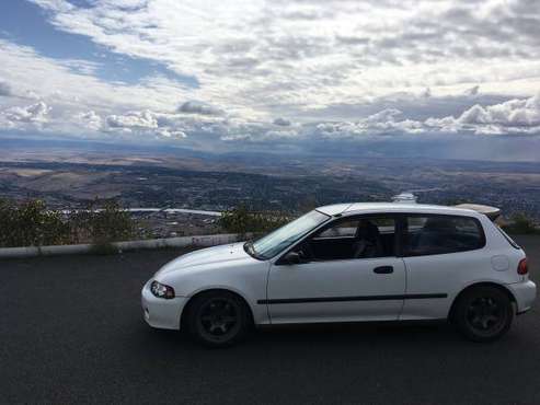 1992 Honda Civic hatchback turbo for sale in Moscow, ID