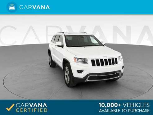 2014 Jeep Grand Cherokee Limited Sport Utility 4D suv White - FINANCE for sale in Auburndale, MA