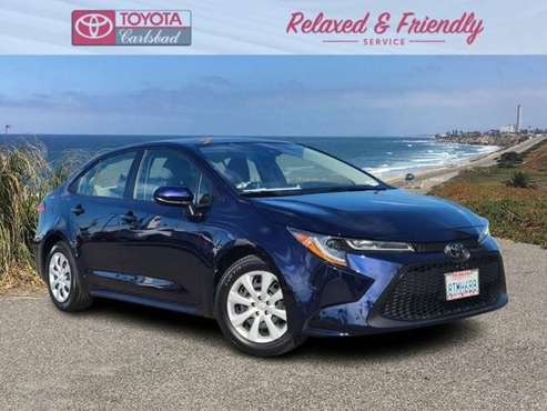 2021 Toyota Corolla Le - - by dealer - vehicle for sale in Carlsbad, CA