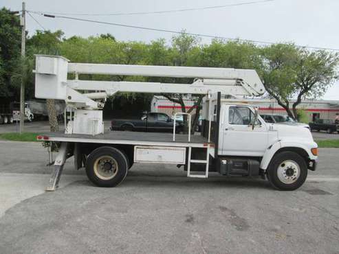 1998 FORD F-SERIES BUCKET TRUCK WITH 42' PLATFORM HEIGHT for sale in Bradenton, FL