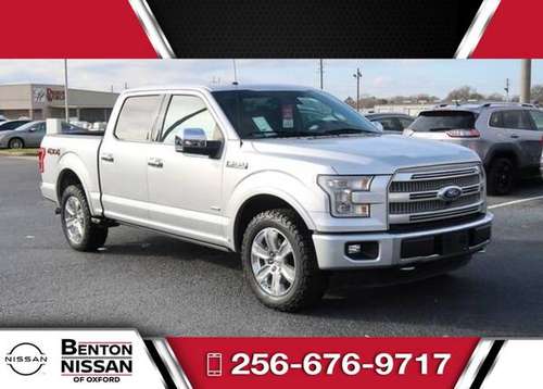2015 Ford F 150 4WD 4D SuperCrew/Truck Platinum for sale in OXFORD, AL