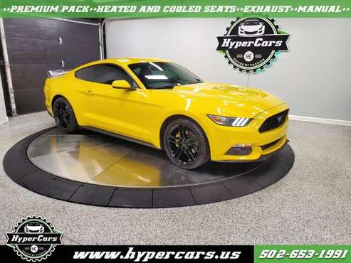 2015 Ford Mustang EcoBoost Premium Coupe - - by dealer for sale in New Albany, IN