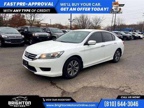 2013 Honda Accord LX FOR ONLY 176/mo! - - by dealer for sale in Brighton, MI