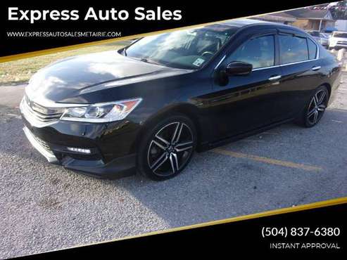 2017 HONDA ACCORD>$1900 DOWN >SPECIAL EDITION>LOADED>BLACK ON BLACK... for sale in Metairie, LA