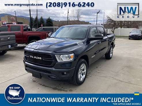 2019 Ram 1500 4x4 4WD Dodge Big Horn, Low Miles, Excellent Truck! for sale in Post Falls, MT